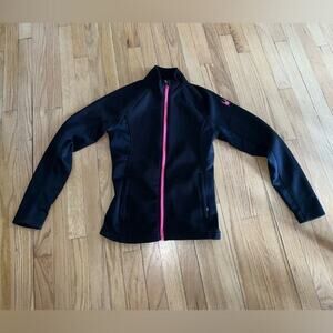 Spyder Black Jacket with Pink Accents